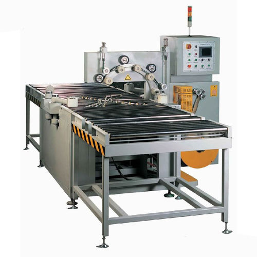 Horizontaler Stretchwickler - FPB-400 - Shanghai Fhope machinery co.,ltd - mit Drehring / automatisch / für Wälzlager