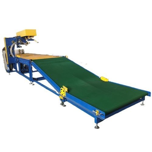 Horizontaler Stretchwickler - Shanghai Fhope machinery co.,ltd - mit Drehring / automatisch / für Reifen