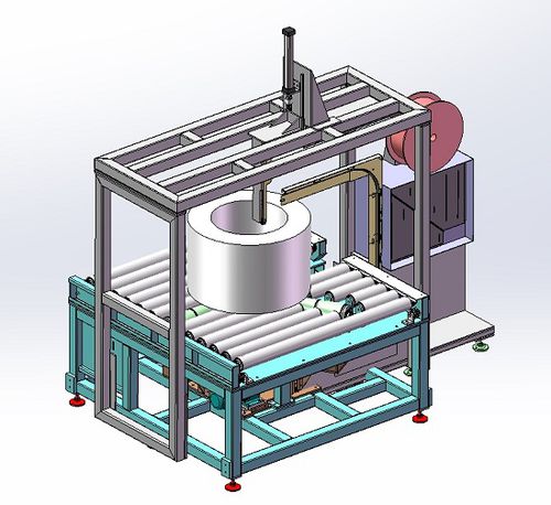 Automatische Umreifungsmaschine - Shanghai Fhope machinery co.,ltd - für Stahlrollen / 380V dreiphasig / für die Verpackungsindustrie