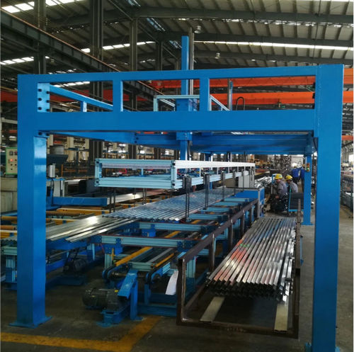 Umschlag-Stapelmaschine - Shanghai Fhope machinery co.,ltd - für Aluminiumprofile / automatisch