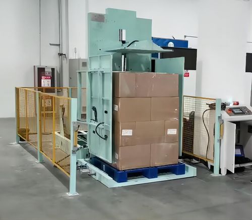 Automatisierter Palettenwechsler - FHOPE-PT01 - Shanghai Fhope machinery co.,ltd - hydraulisch / für die Lebensmittel- und Getränkeindustrie / mit Fernbedienung