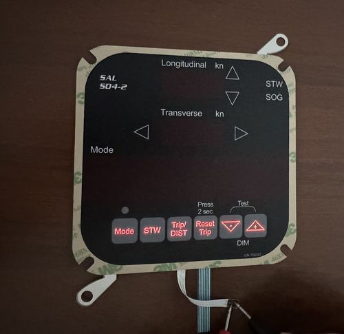 Membran-Nummernblock - Stil Elektronik - hinterleuchtet