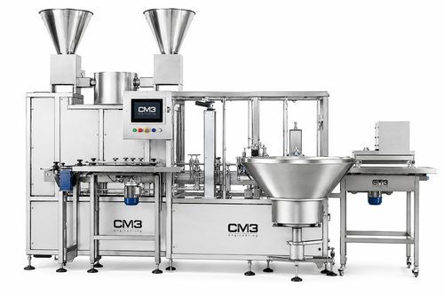 Dosiergerät für Produkte mit sqchwierigem Ablauf - CM3 ENGINEERING SRL - Pulver / Schrauben / für die Lebensmittelindustrie