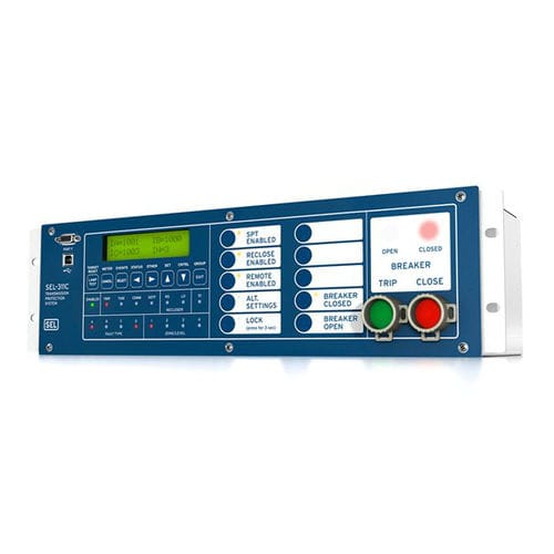 Spannungsschutzrelais - SEL-311C - Schweitzer Engineering Laboratories - zur Bedienung von Wiedereinschaltgeräten / für Freileitung