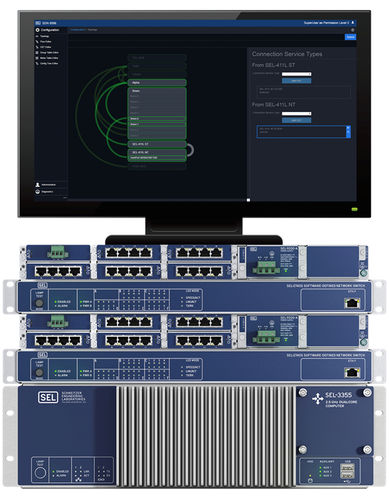 Ethernet-Switch / 16 Ports - SEL-2740S / SEL-5056 - Schweitzer Engineering Laboratories - Ethernet / Rack