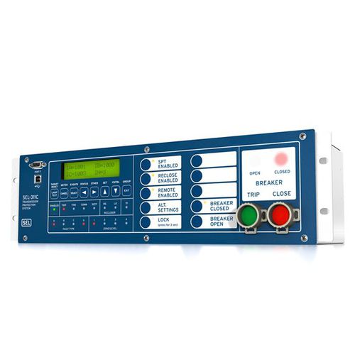 Digitales Schutzrelais - SEL-311C - Schweitzer Engineering Laboratories - Spannung / zur Bedienung von Wiedereinschaltgeräten / für Freileitung