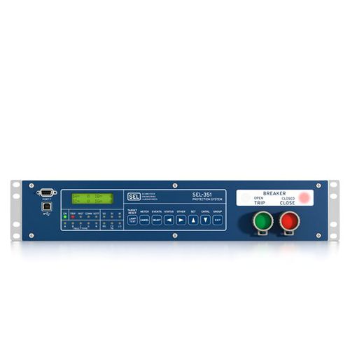 Überstromschutzrelais - SEL-351 - Schweitzer Engineering Laboratories - Synchronisation / für Schalttafelmontage / Ethernet