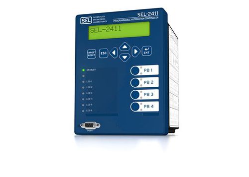 Programmierbare Automationssteuerung / für Schalttafelmontage - SEL-2411 - Schweitzer Engineering Laboratories - mit integriertem E/A / auf Ethernet-Netz / Modbus