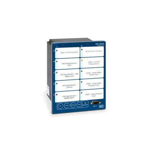 Rack-Alarmmelder - SEL-2533 - Schweitzer Engineering Laboratories