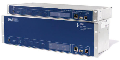 Echtzeit-Automatisierungssteuerung (RTAC) / mit integriertem E/A - SEL-3530 - Schweitzer Engineering Laboratories - graphischem HMI / RS485 / RS232