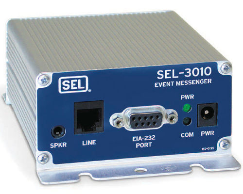Ereignisrekorder - SEL-3010 - Schweitzer Engineering Laboratories - Alarm