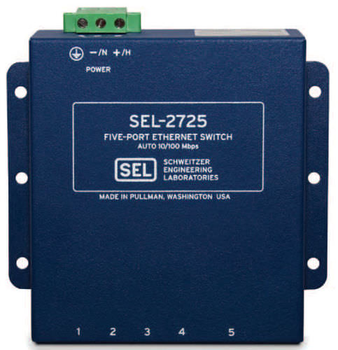 Ethernet-Switch / unmanaged - SEL-2725 - Schweitzer Engineering Laboratories - 5 Ports
