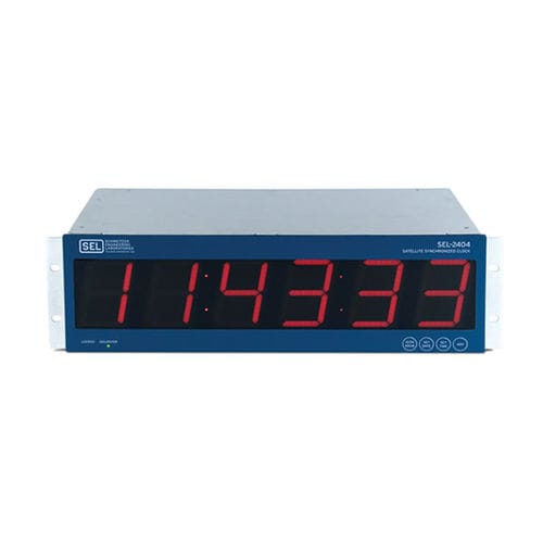 Synchronuhr - SEL-2404 - Schweitzer Engineering Laboratories
