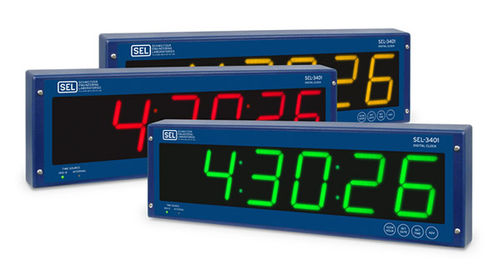 Digitaluhr - SEL-3401 - Schweitzer Engineering Laboratories