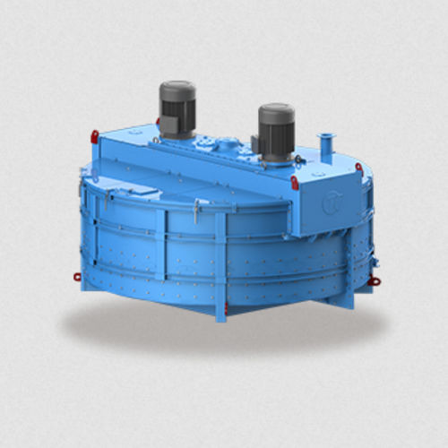 Festinstallierter Betonmischer - Pi Makina Construction Machines - Einwellen / Doppelwellen