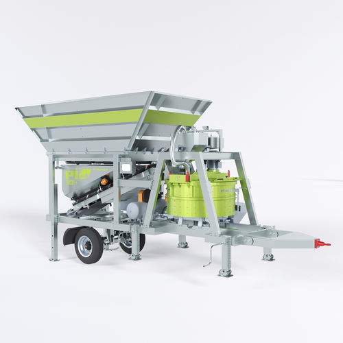 Mobile Betonmischanlage - Pi 30 FT - Pi Makina Construction Machines - kompakt / Spezial