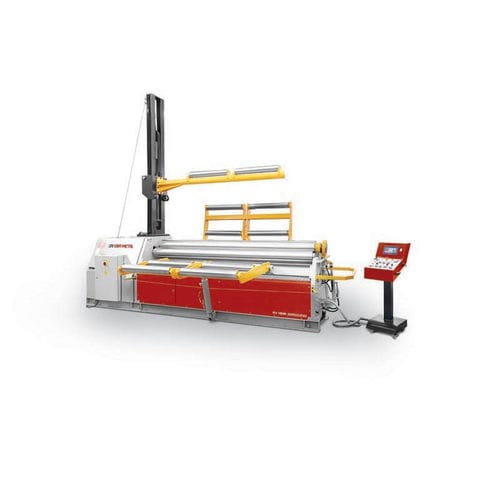4-Walzen-Rundbiegemaschine - 4V HMR series - EBR METAL MACHINE&FOREIGN TRADE CO LTD - hydraulisch / mit tragbarem Bedienfeld