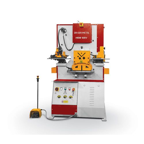 Stanz- und Schermaschine / CNC - HSW series - EBR METAL MACHINE&FOREIGN TRADE CO LTD - hydraulisch / Stange / für Blech