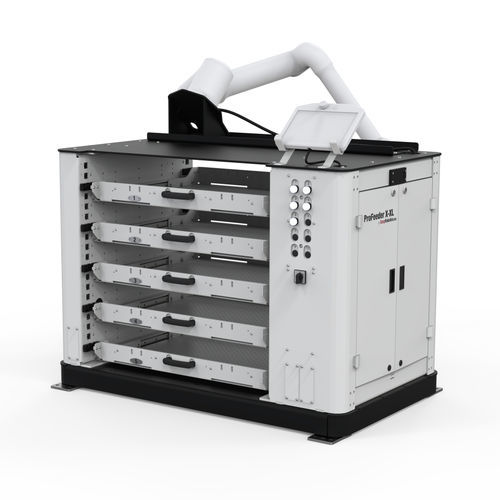 Roboterzelle zur Maschineneinspeisung - ProFeeder X-XL - EasyRobotics - für Förderanlagen / kompakt / mit Teilelager