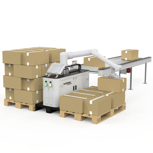 Roboter-Palettierer - EasyPalletizer - EasyRobotics - für Kisten / automatisch / Knickarm