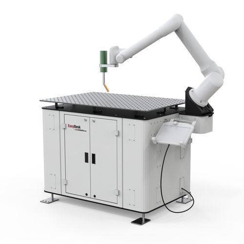 Schweißroboterzelle - EasyDesk Welding - EasyRobotics - für Werkzeugmaschinen / für die Automobilindustrie / für die Luftfahrtindustrie