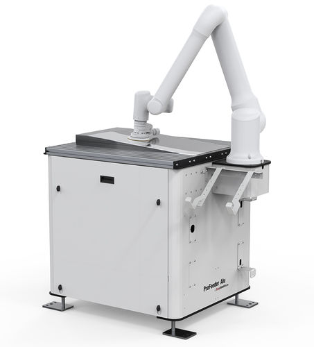 Polier-Roboterzelle - ProFeeder Alu - EasyRobotics - Schweiß / für Schleifarbeiten / Entgrat
