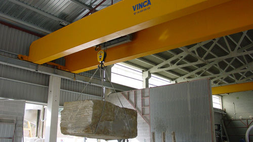 Zweiträger-Laufkran - VINCA EQUIPOS INDUSTRIALES - mit Bauhöhe / für Intensiveinsatz