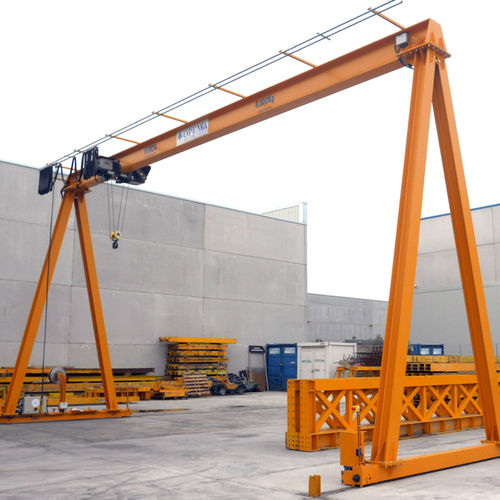 Schienenmontierter Portalkran - VINCA EQUIPOS INDUSTRIALES - Zweiträger / für schwere Lasten / Einträger