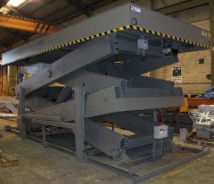 Doppelscheren-Hubtisch - HMDR - VINCA EQUIPOS INDUSTRIALES - elektrohydraulisch / festinstalliert / Drehplattformen