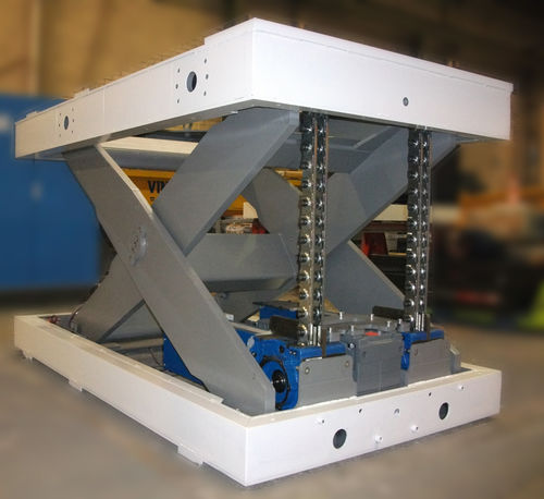 Scherenhubtisch - VINCA EQUIPOS INDUSTRIALES - mechanisch / festinstalliert