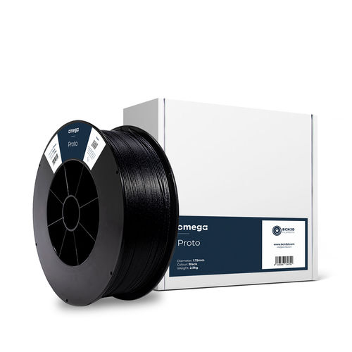 PA-Filament / für 3D-Drucker - Omega Proto - bcn3d - 1,75 mm / schwarz