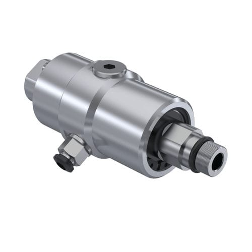 Drehdurchführung für Wasser - 110 series - ROTOTECH MAKİNA SAN. VE DIŞ TİC. LTD. ŞTİ. - für Öl / für Werkzeugmaschinen / Aluminium