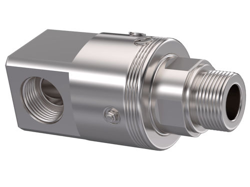 Hydraulikanschluss - E7-ED90S series - ROTOTECH MAKİNA SAN. VE DIŞ TİC. LTD. ŞTİ. - Gewinde / Edelstahl / drehbar