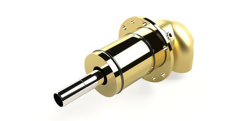 Drehdurchführung für Wasser - 1000 C - T2 - ROTOTECH MAKİNA SAN. VE DIŞ TİC. LTD. ŞTİ. - Messing / Edelstahl / Bronze