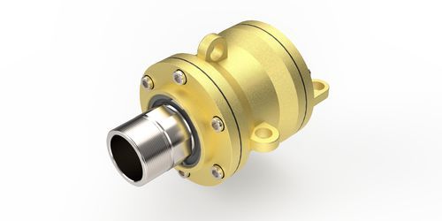 Drehdurchführung für Dampf - 9000 S - ROTOTECH MAKİNA SAN. VE DIŞ TİC. LTD. ŞTİ. - Gusseisen / Edelstahl / Doppelfluss