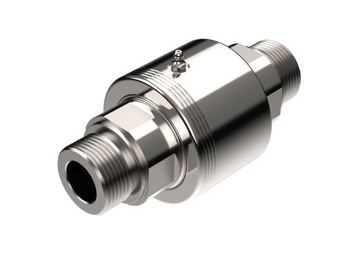 Drehdurchführung für Wasser - E3-EE SS series - ROTOTECH MAKİNA SAN. VE DIŞ TİC. LTD. ŞTİ. - für Öl / für Chemikalien / für Gas