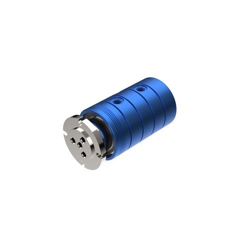 Drehdurchführung für Luft - M1-A3 - ROTOTECH MAKİNA SAN. VE DIŞ TİC. LTD. ŞTİ. - 3-Wege / für Stranggussanlagen / für Hochtemperaturanwendungen