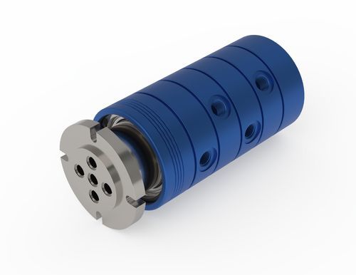 Drehdurchführung für Luft - M1-A4 - ROTOTECH MAKİNA SAN. VE DIŞ TİC. LTD. ŞTİ. - 4-Wege / Industrie / hydraulisch
