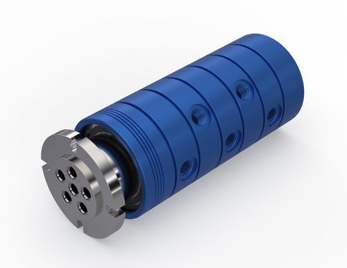 Drehdurchführung für Luft - M1-A5 - ROTOTECH MAKİNA SAN. VE DIŞ TİC. LTD. ŞTİ. - 5-Wege / Industrie / hydraulisch