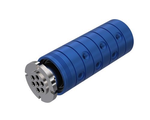 Drehdurchführung für Luft - M1-A6 - ROTOTECH MAKİNA SAN. VE DIŞ TİC. LTD. ŞTİ. - 6-Wege / für Gummi- und Kunststoff-Anwendungen / für mobile Anwendung