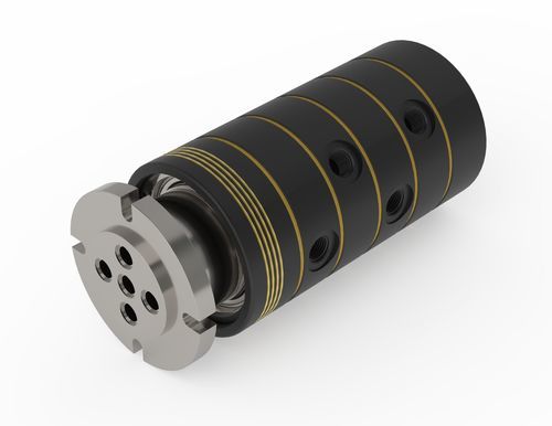 Drehdurchführung für Wasser - M1-C4 - ROTOTECH MAKİNA SAN. VE DIŞ TİC. LTD. ŞTİ. - für Öl / 4-Wege / für Stranggussanlagen
