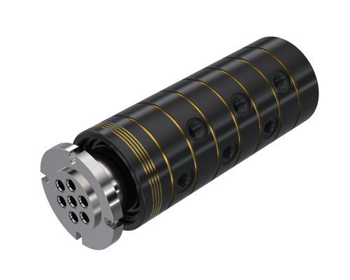 Drehdurchführung für Wasser - M1-C6 - ROTOTECH MAKİNA SAN. VE DIŞ TİC. LTD. ŞTİ. - für Öl / für Luft / 6-Wege