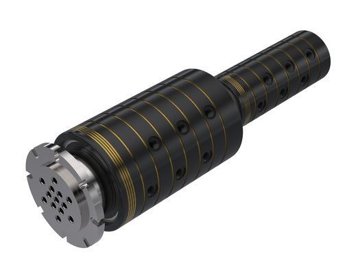 Drehdurchführung für Wasser - M1-C12 - ROTOTECH MAKİNA SAN. VE DIŞ TİC. LTD. ŞTİ. - für Öl / für Chemikalien / für Luft