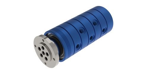 Drehdurchführung für Öl - M2-A5 - ROTOTECH MAKİNA SAN. VE DIŞ TİC. LTD. ŞTİ. - Vakuum / für Chemikalien / für Gas
