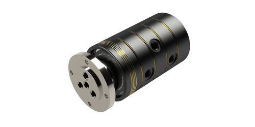 Drehdurchführung für Wasser - M2-C3 Series - ROTOTECH MAKİNA SAN. VE DIŞ TİC. LTD. ŞTİ. - für Öl / für Chemikalien / 3-Wege
