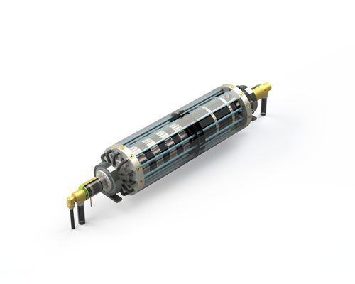 Drehdurchführung für Wasser - Alternator-Integrated Cylinder Systems 2 - ROTOTECH MAKİNA SAN. VE DIŞ TİC. LTD. ŞTİ. - Aluminium / Messing / Bronze