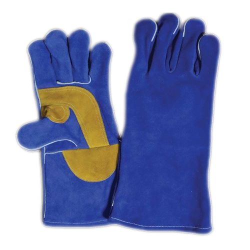 Schweißhandschuh - DELL-6244 - SS DAASTNA EXPORTS LLP - Hitzeschutz / Leder / Baumwolle