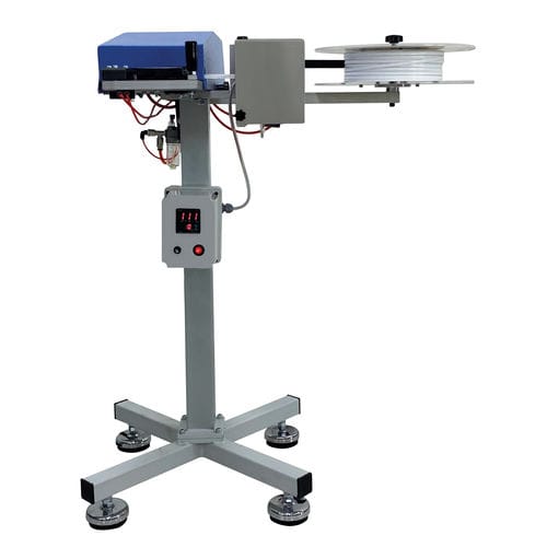 Clipmaschine für Beutel - PKM 01 - MATAŞ MAKİNA - für Lebensmittel / pneumatisch / halbautomatisch