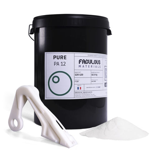 Pulver für 3D-Drucker / Nylon - PURE PA12 - FABULOUS - PA / abriebfest / chemikalienbeständig