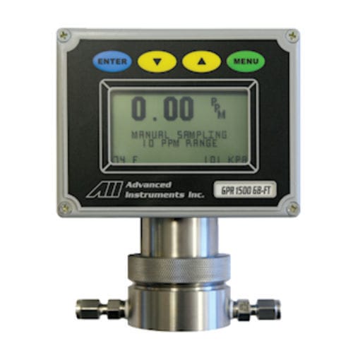LCD-Monitor - GPR series - Process Sensing Technologies - für Tankstelle